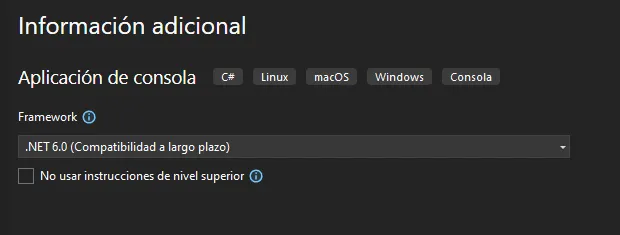tutorial dapper crear proyecto