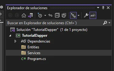 8 tutorial dapper instalar sqlclient