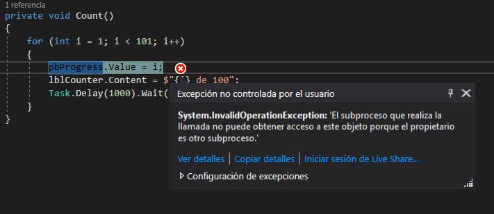 C#: Solución: Operación no valida a través de subprocesos .NET