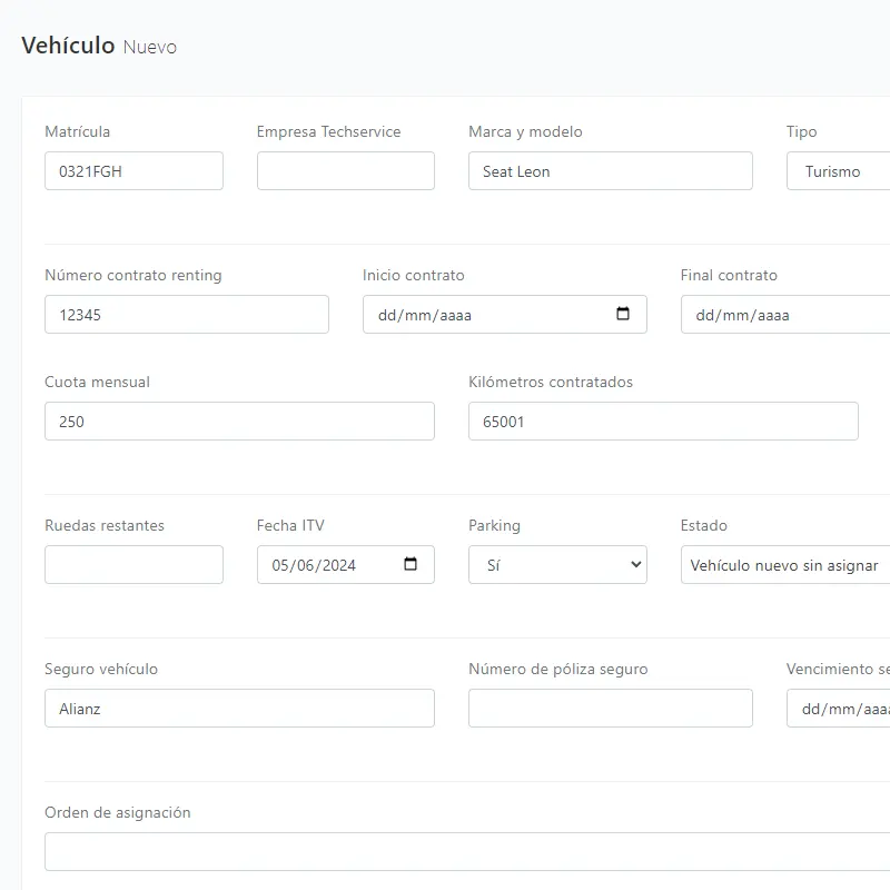 Proyecto de Andres Ledo app gestión de vehículos y conductores