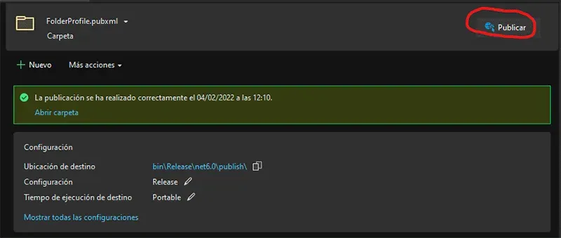 Crear instalador .NET 6 con Inno Setup