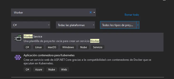 Crear servicio net para windows 1