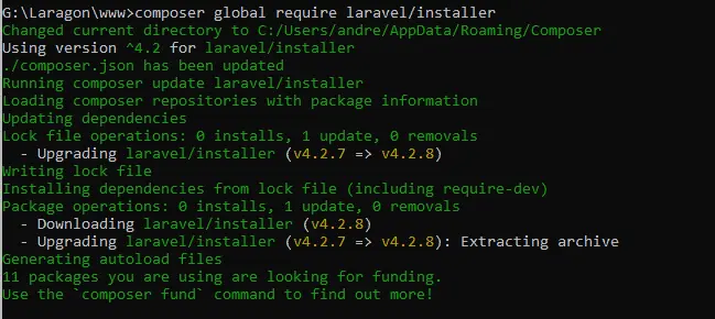Laravel API REST paso 1