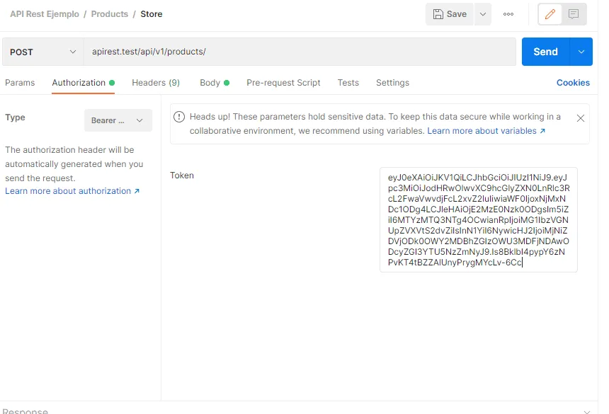 Laravel API REST paso 14