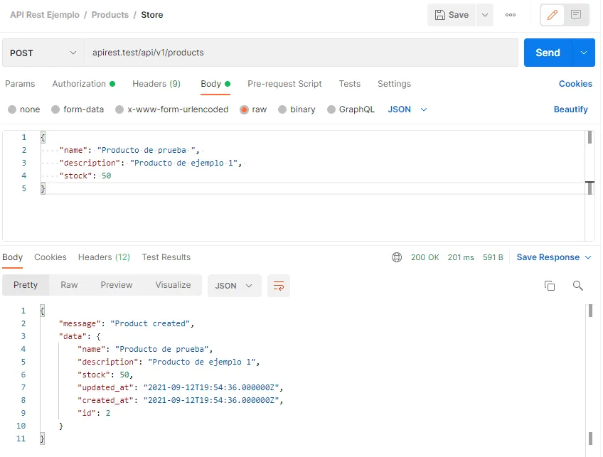 Laravel API REST paso 15