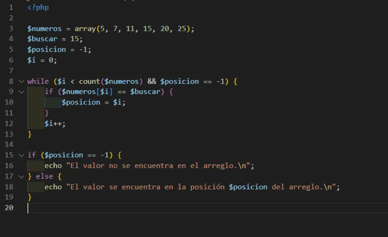 Bucle while en PHP | Andrés Ledo
