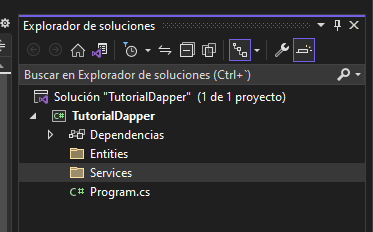 Estructura de carpetas del proyecto